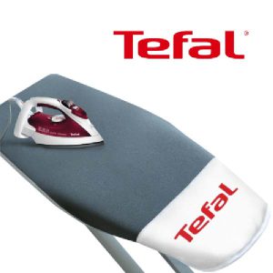 כיסוי הפלא לקרש גיהוץ Tefal על רקע לבן