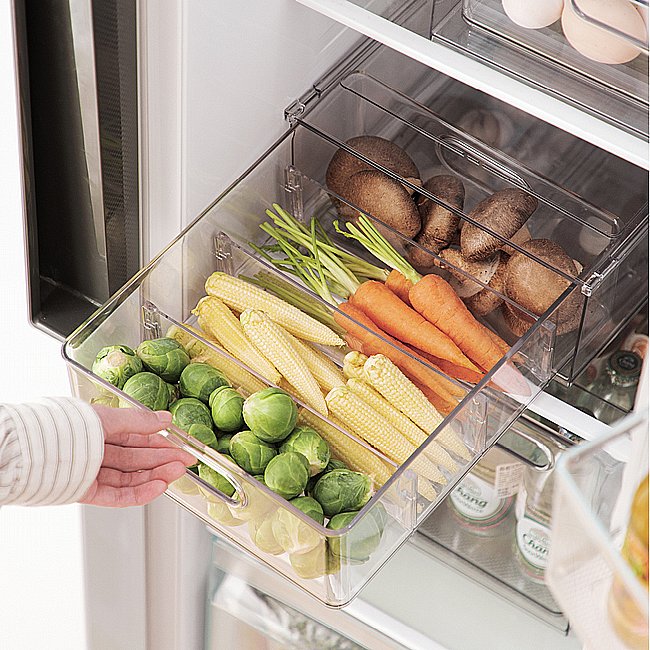 מגירה אקרילית לאחסון 6 ליטר